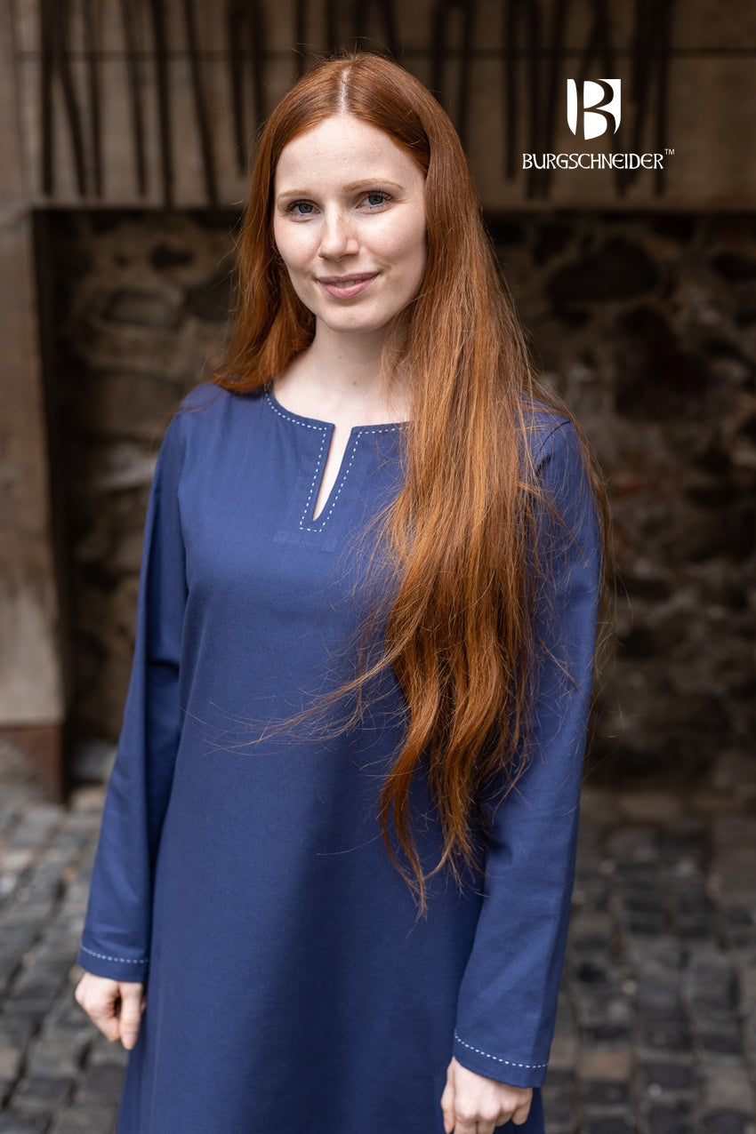 Dark blue under dress for women by Azure Briseis, perfect for festivals and parties, shown in a stylish fit.