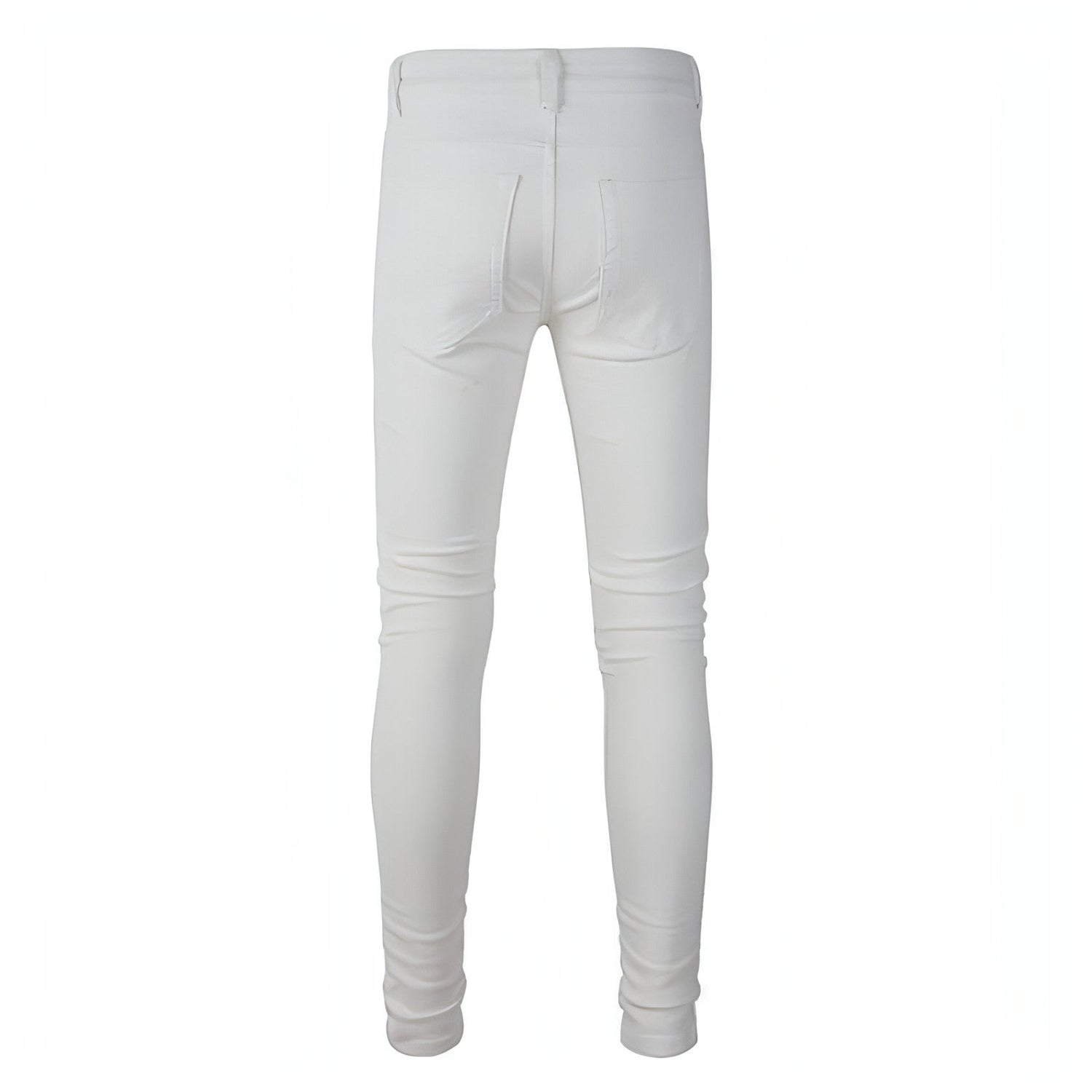 Carmine Juneberry DenimDare™ street ripped stretch slim jeans for women, showing distressed denim with slim fit and ripped details.