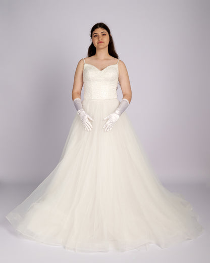 Celestine Crystal Beaded Bridal Gown Wedding Dresses