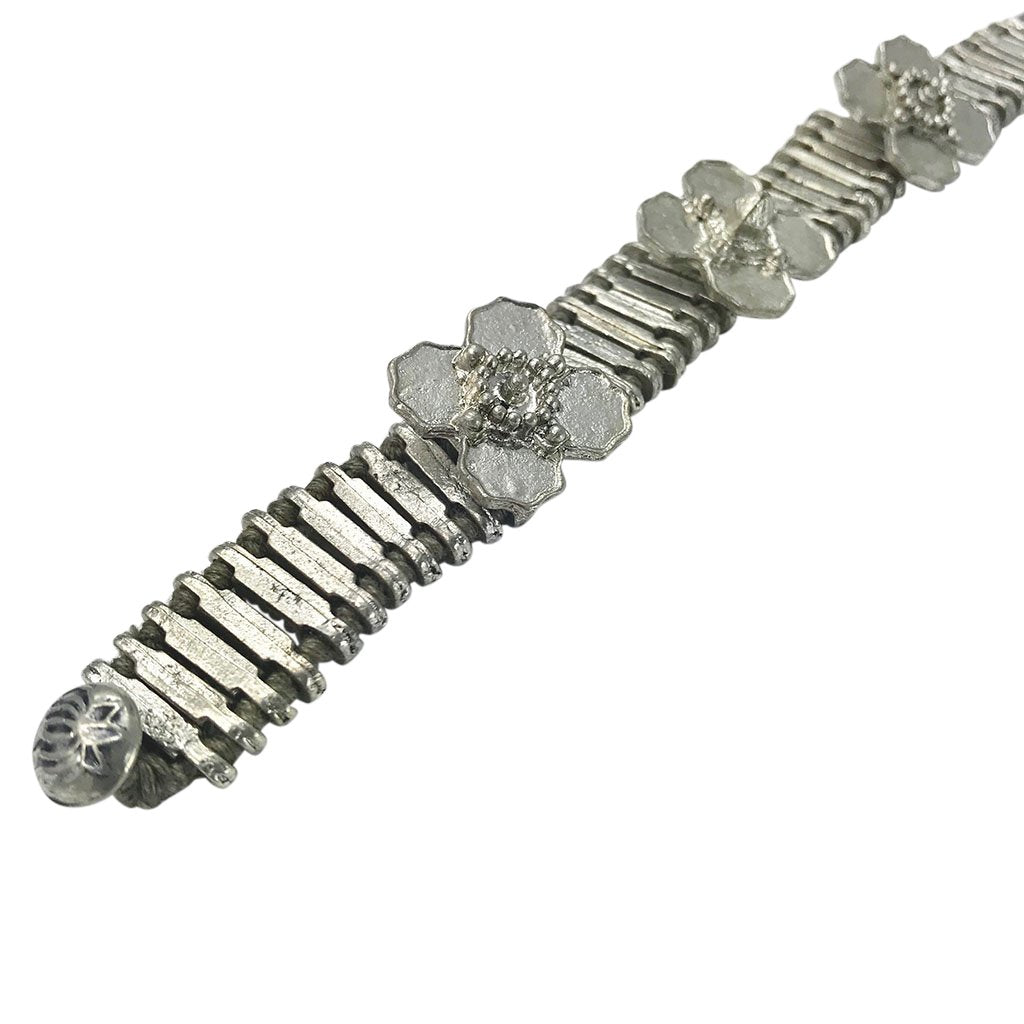 Ariel Kali Flower bracelet featuring vibrant floral design and elegant jewelry craftsmanship.