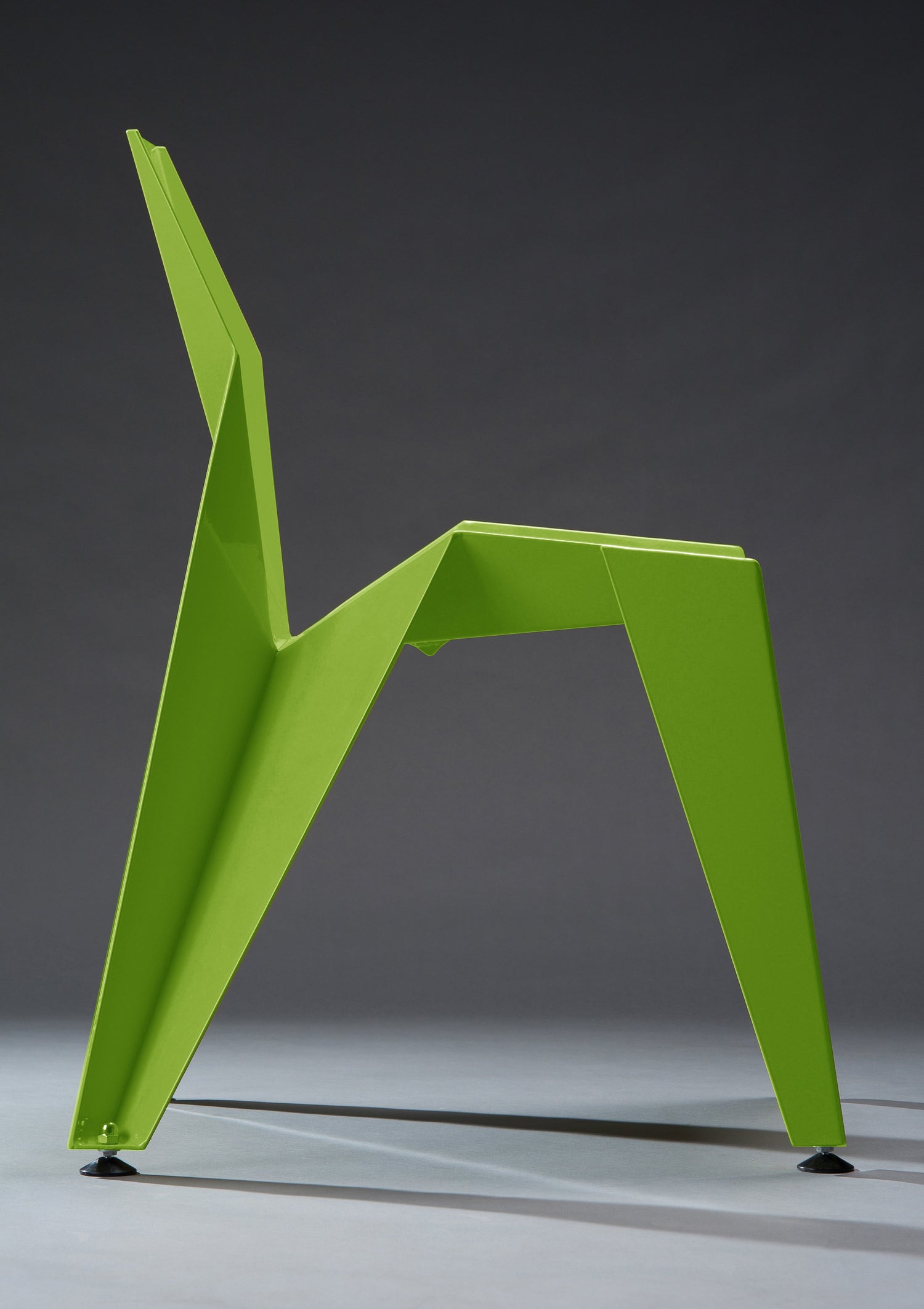 Pink Aether EDGE Chair in fresh green, modern gift with sleek design and vibrant color, perfect for stylish home or office decor.