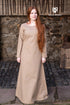 Azure Briseis Under Dress Freya Hemp, lightweight festival and party dress in natural hemp fabric with stylish design.