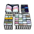 Foldable Amber Coco drawer organizer set with multiple compartments for neat storage in home and garden drawers.
