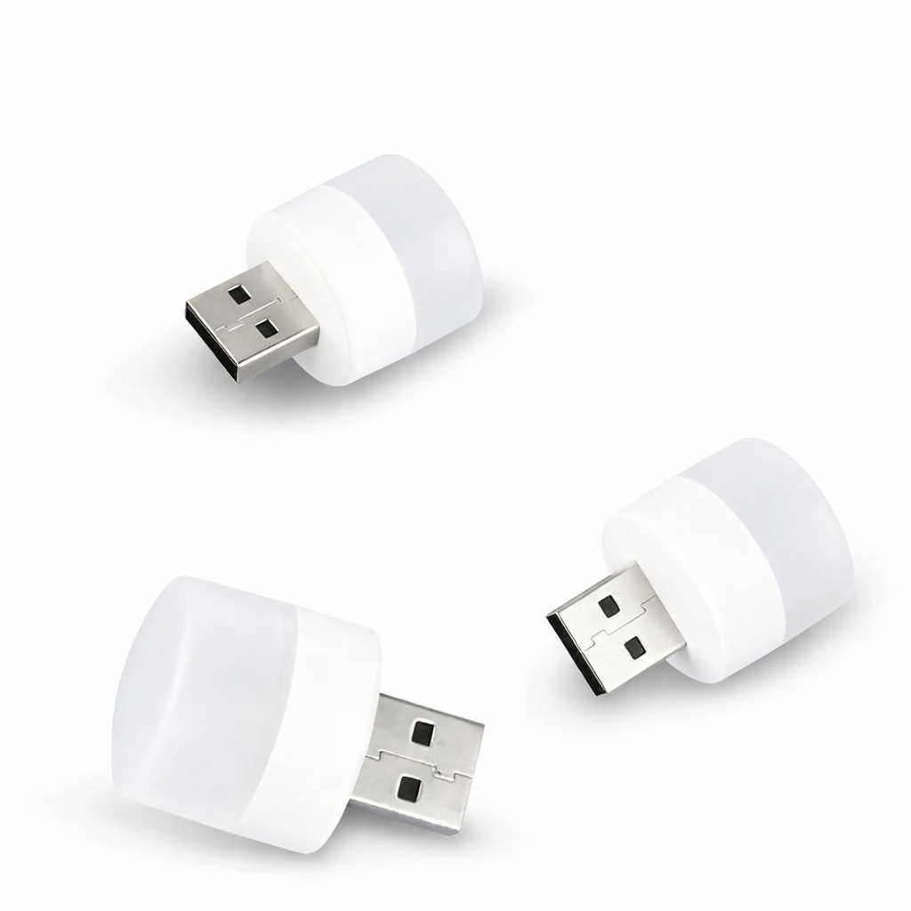 Orchid Sand Brier portable USB LED plug-in light, compact tech accessory with bright LED illumination and easy USB connection.