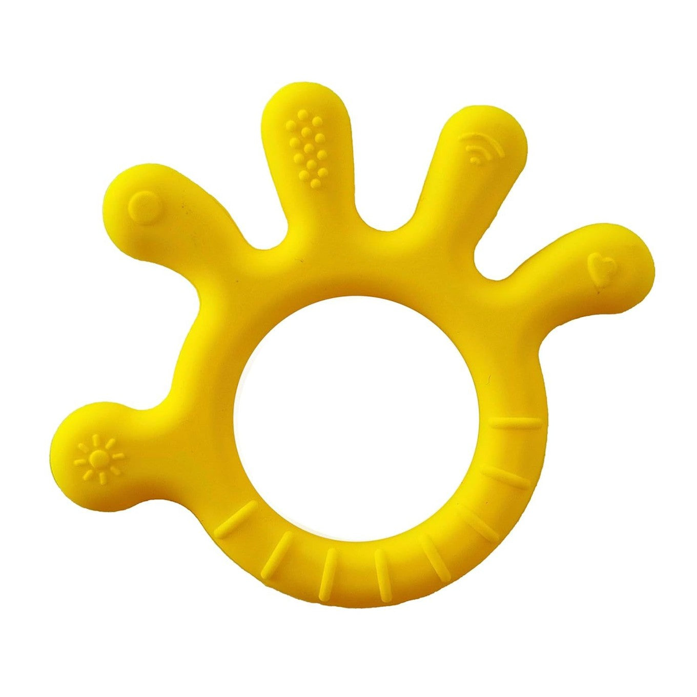 Sapphire Nemesis silicone baby teether with soft gum soother, BPA-free, designed for soothing infants&