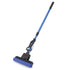 Chocolate Castor PVA Sponge Mop with telescopic handle, ideal for cleaning floors in home and garden settings.