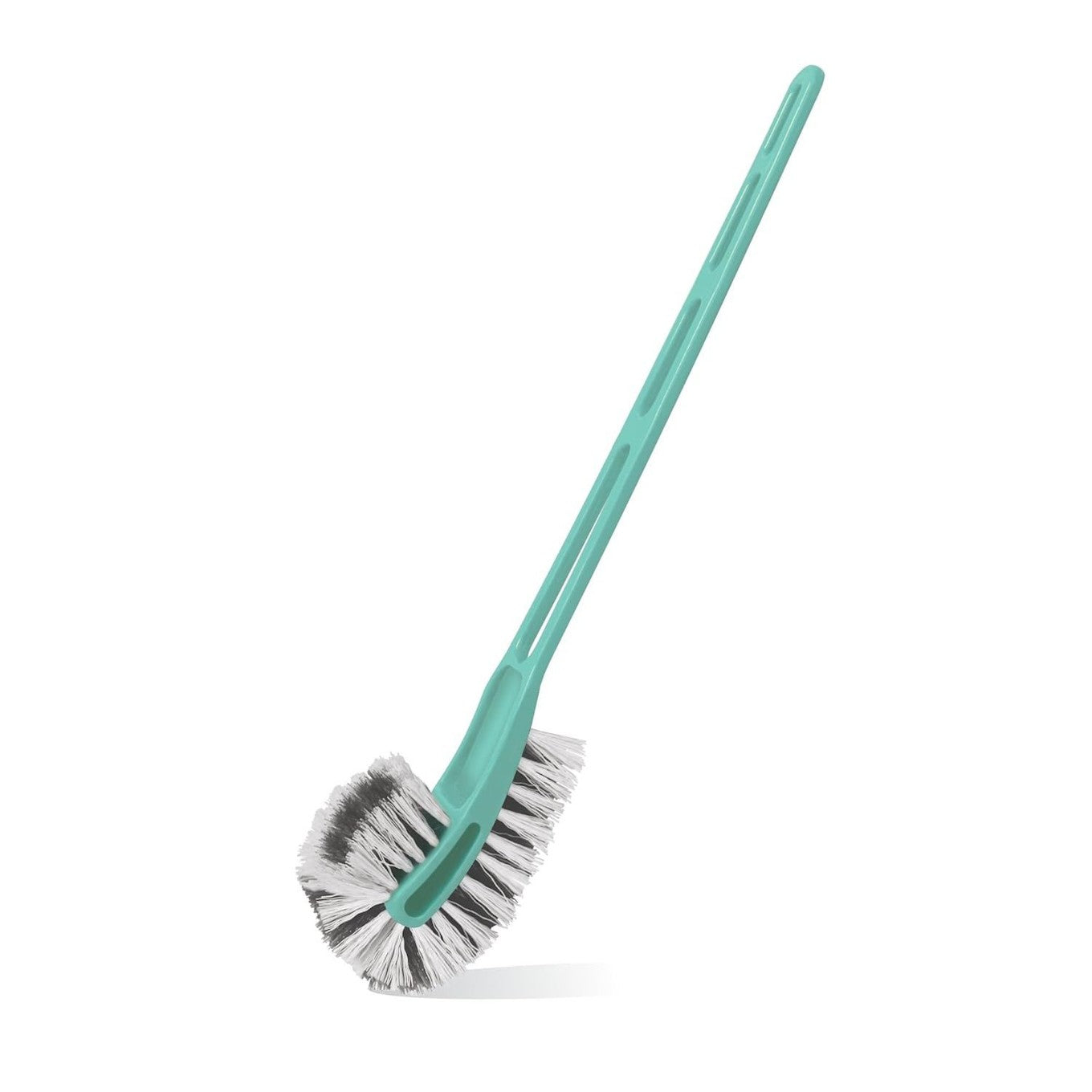 Double side toilet cleaning brush by Pear Eucalyptus with sturdy handle and dual cleaning heads for thorough bathroom sanitation.