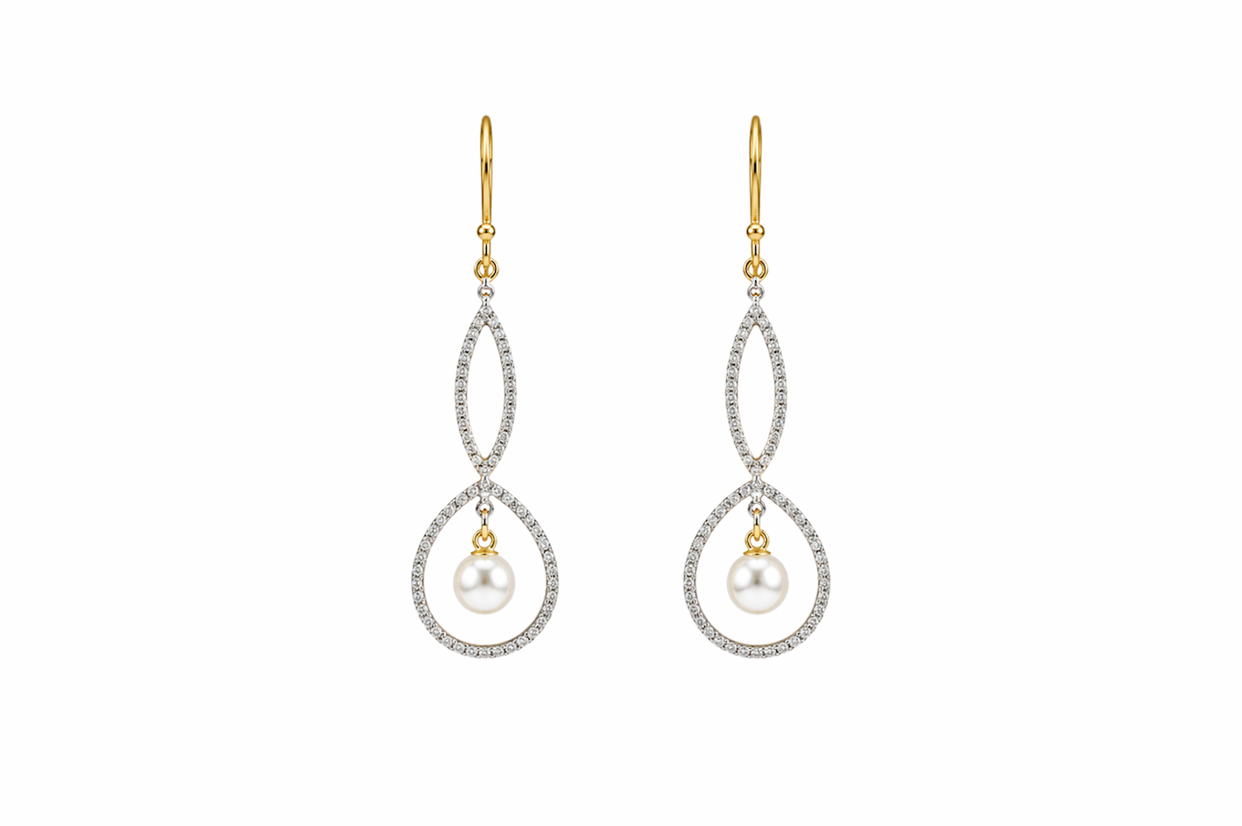 Elegant women earrings by Amber Aether featuring stylish design, perfect for party wear, made of jewelry and watches material