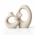 Elegant Periwinkle Azolla vase for shelf decoration, showcasing a stylish ceramic design with a smooth finish.