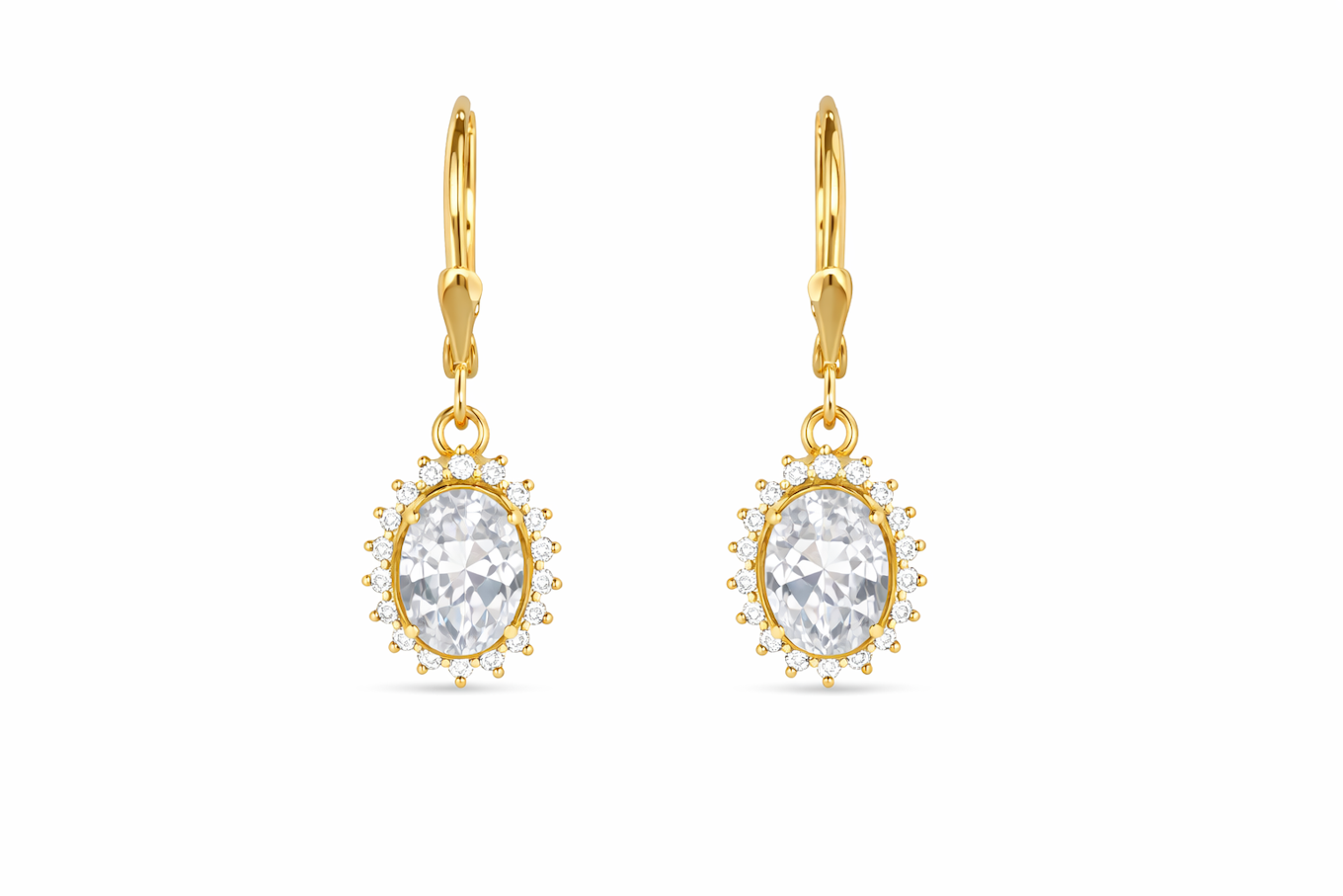 Amber Aether stylish earrings for office and casual wear, featuring elegant jewelry design with gold-tone accents and intricate details.