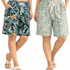 Women’s cotton shorts by Bronze Charlie, soft breathable fit, shown on a model, perfect for casual summer wear.