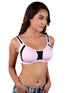 Light pink and black Peach Strawberry women&