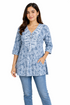 Designer printed Kurti from Champagne Windroot, featuring vibrant patterns and traditional style for women&