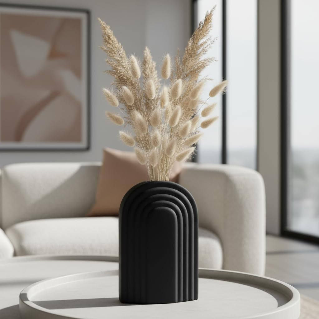 Periwinkle Azolla designer vase with a sleek ceramic design, perfect for home decoration in the Home &amp; Garden category.
