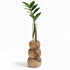 Periwinkle Azolla classic ceramic vase with a smooth, rounded design, ideal for home interior decor and stylish display.