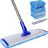 Chocolate Castor professional microfiber mop set for home and garden cleaning, featuring a durable mop head and ergonomic handle.