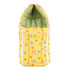 Unisex cotton baby sleeping bag and carry bag by Amaranth Smokey, 3-in-1 baby bed for newborns, soft and comfortable for infants.