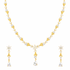 Bronze Perseus party wear jewelry set featuring stylish earrings and necklace for elegant special occasion look