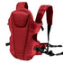 Green Thrace 3-in-1 ergonomic adjustable sling carrying bag for kids and babies in maroon, featuring multiple compartments and comfortable straps.