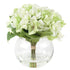 Periwinkle Azolla simple vase for minimal home decor, clear glass with sleek, modern design perfect for minimalist interior styling.