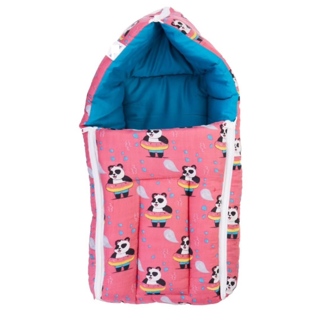 Unisex cotton baby carry and sleeping bag by Amaranth Smokey, 3-in-1 kids and babies bed with soft fabric and cozy design.