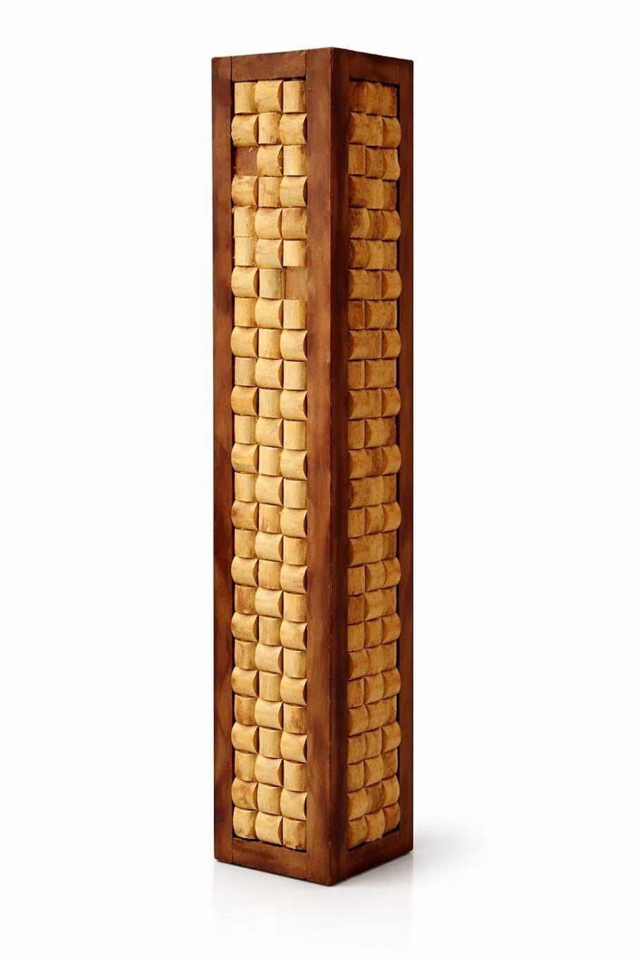 Large floral floor vase by Periwinkle Azolla, decorative home and garden accessory in a tall, elegant design with colorful flowers.