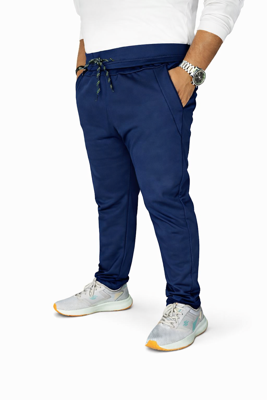 Chocolate Abderus multi-purpose track pants for sports and travel, shown in a comfortable, casual fit with a sleek design.