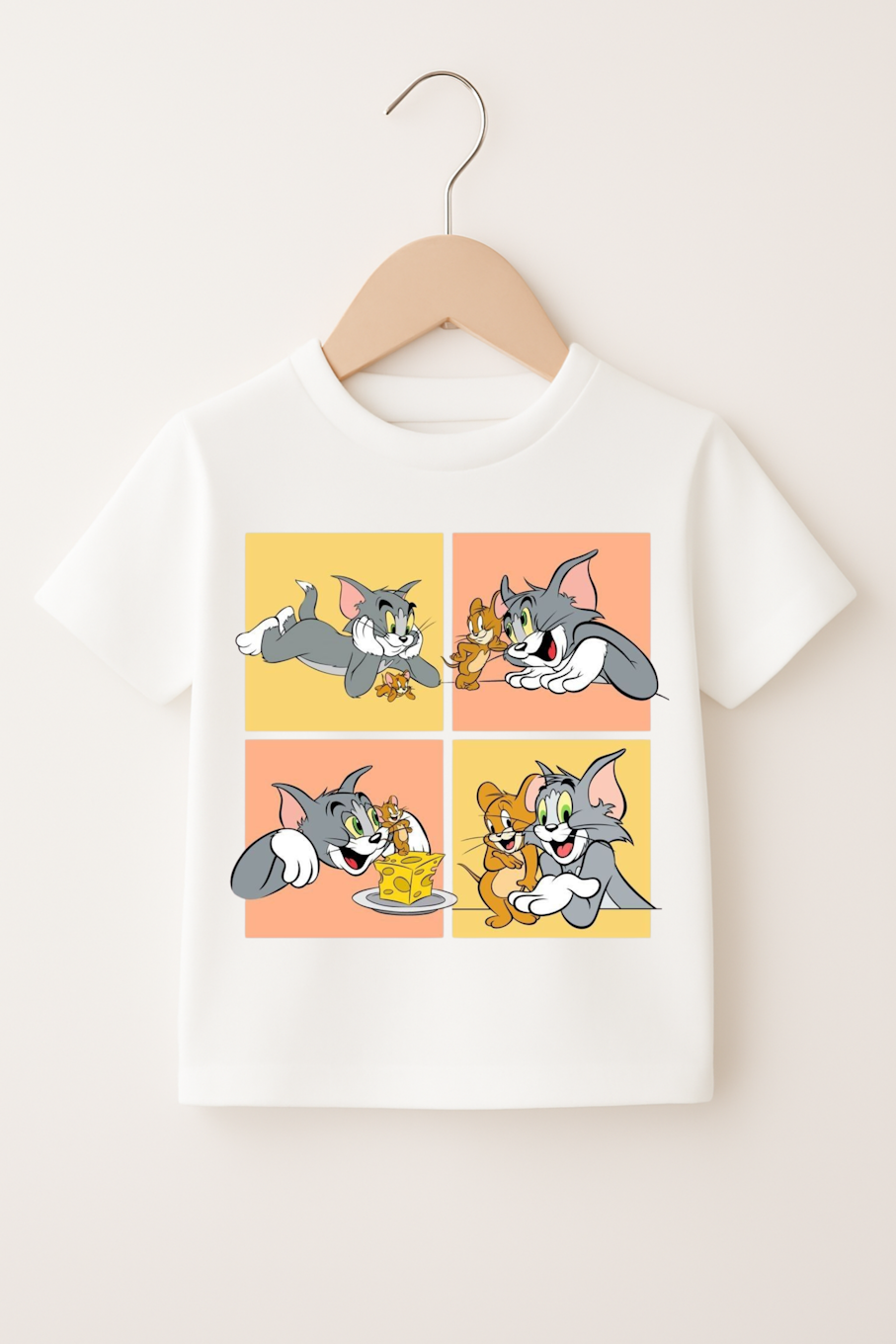 Kids boys stylish round neck tee by Carmine Ourea, featuring a comfortable fit and casual design for kids and babies.