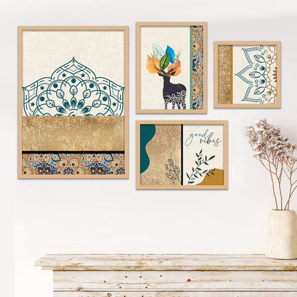 Modern art wall decor painting by Erin Eros, featuring abstract design in vibrant colors for home or office decoration.