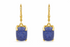 Elegant Amber Aether earrings with intricate design, suitable for daily wear and parties, showcased on a jewelry display.