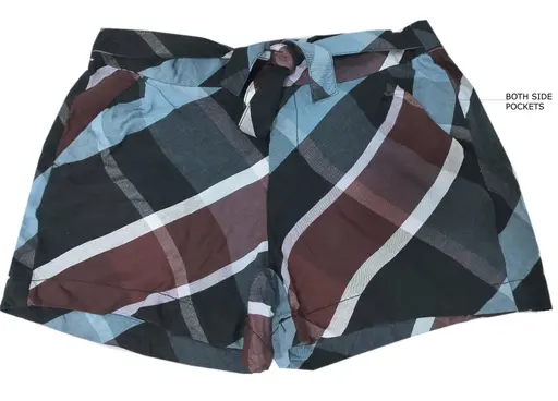 Black Western shorts for girls by Sapphire Bamboo, featuring trendy imported design, suitable for kids and babies.