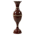 Periwinkle Azolla ceramic flower vase for table decor, showcasing a sleek, handcrafted design ideal for home and garden arrangements.
