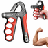 Violet Cassandra adjustable hand grip strengthener with ergonomic handles for home fitness and grip strength training.