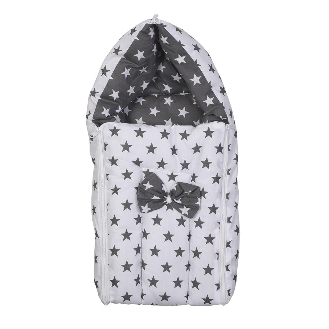 Amaranth Smokey 3-in-1 baby bed, sleeping bag, and carry nest for kids, featuring soft fabric and cozy design for infant comfort.
