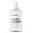 Coral Amphitryon aloe vera gel for face with pure aloe vera and vitamin E, skincare product for soothing and hydrating skin.