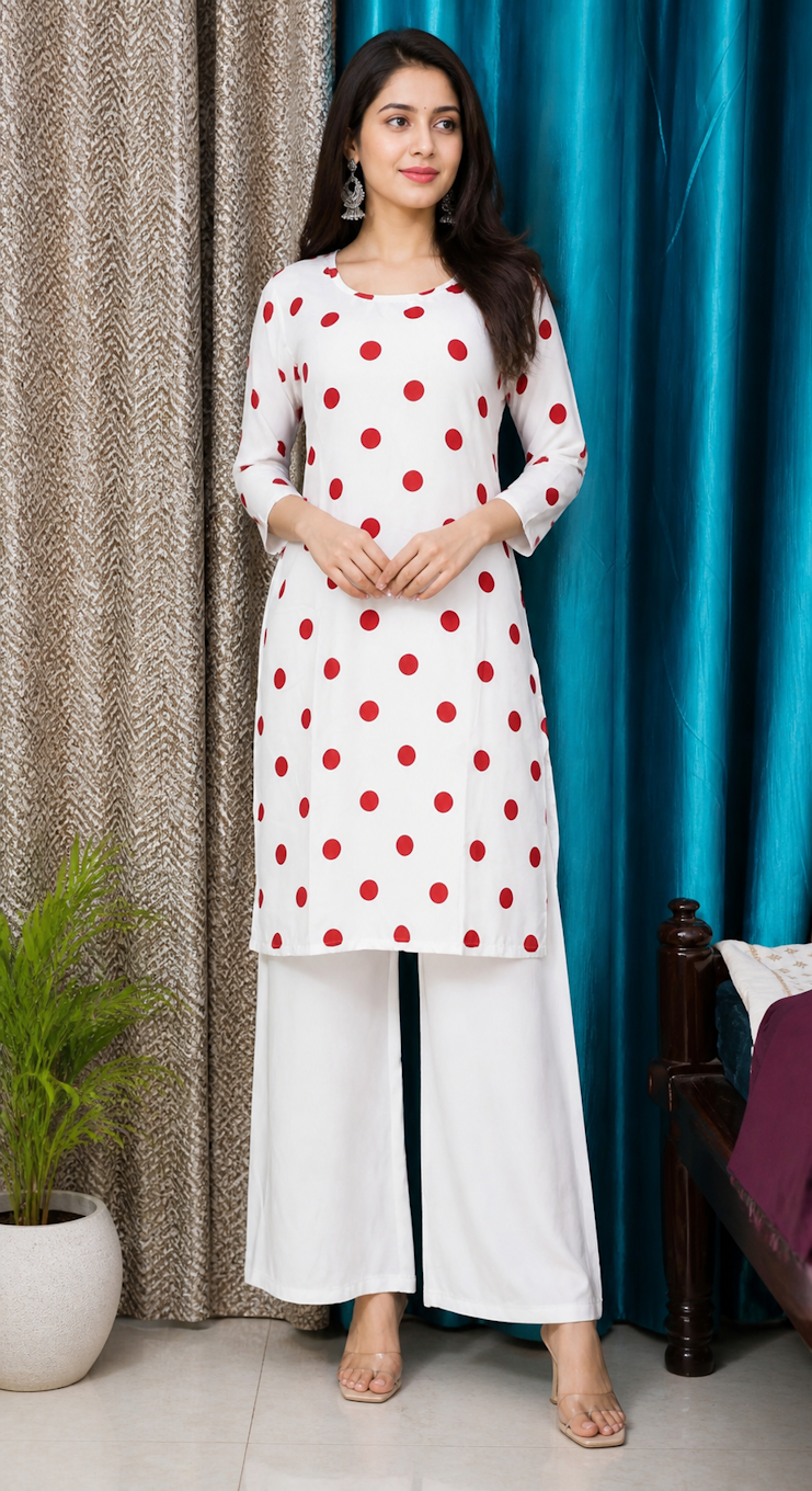 Traditional crimson Phoebe ethnic women&
