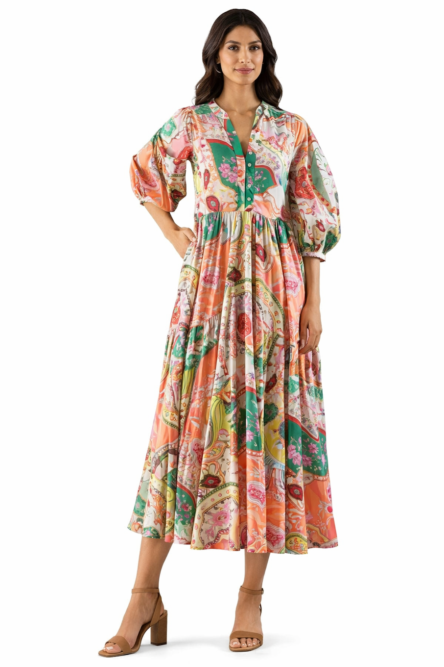 Women’s comfortable and stylish dress by Aquamarine Saffron, featuring a flattering fit and elegant design for everyday wear.