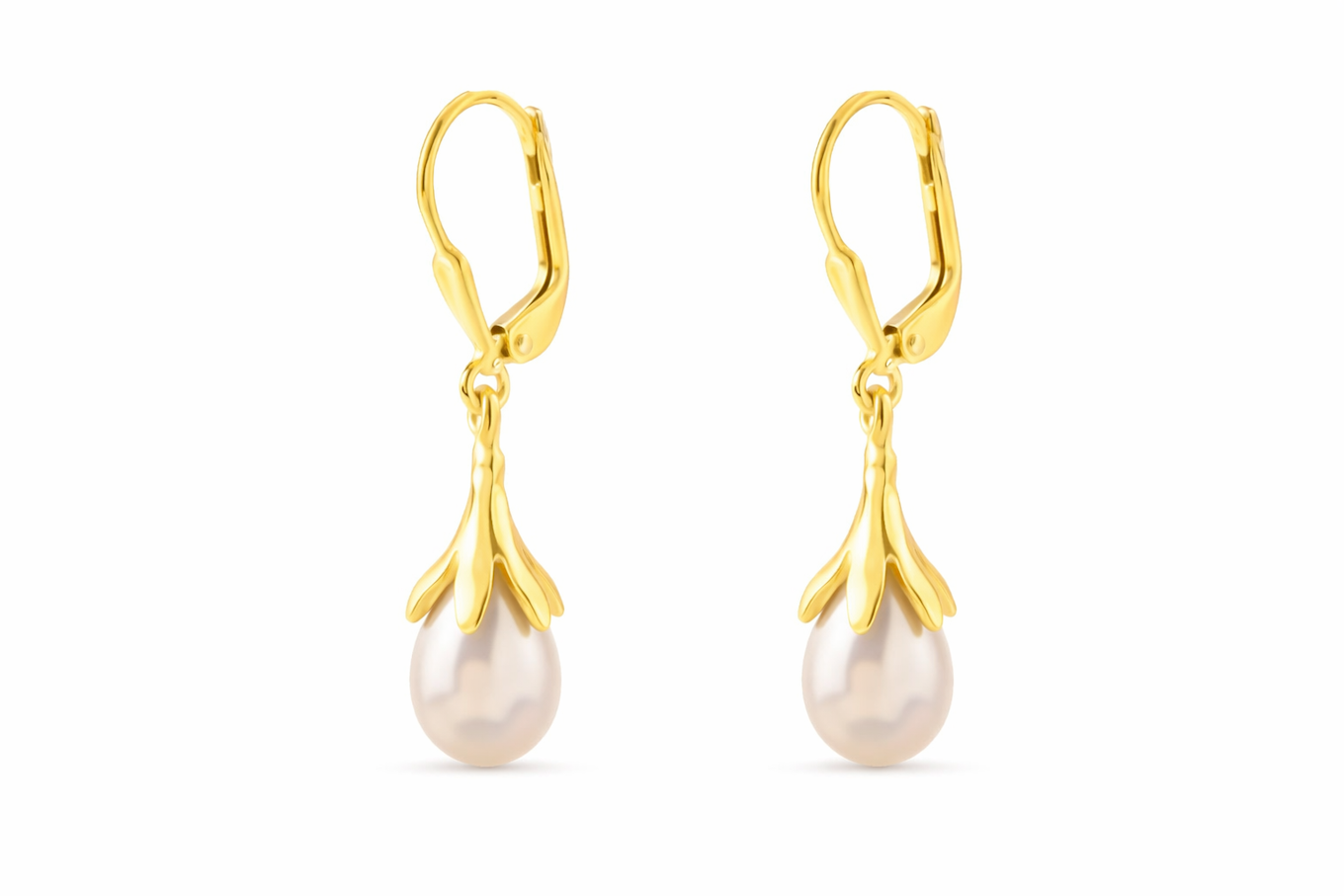 Elegant Amber Aether jewelry earrings featuring intricate design, perfect for all occasions, displayed on a neutral background.