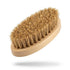 Wooden coir kitchen cleaning brush from Pear Eucalyptus with natural bristles for scrubbing dishes and surfaces.