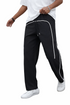 Chocolate Abderus athletic track pants for running and fitness, featuring a sleek design and comfortable fit, shown in the image.