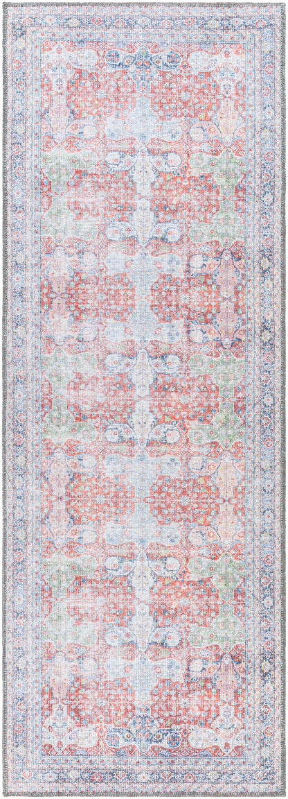 Rust Goma Vintage Area Rug - Clearance