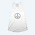 Orchid Mnemosyne Smart Peace Tank top with a graphic print, sleeveless design, and comfortable fit for casual wear.