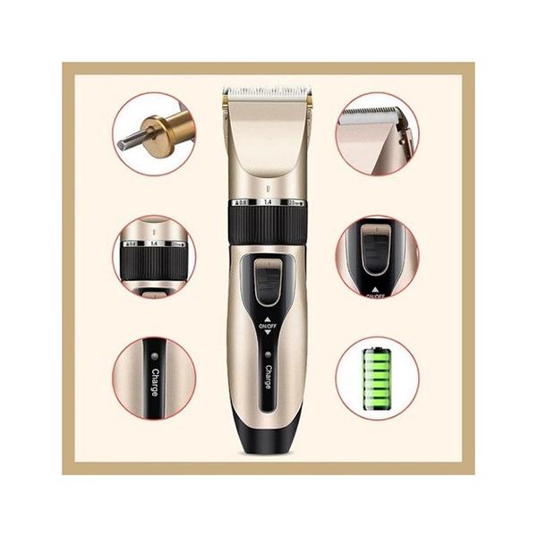 Amethyst Hera electric pet hair clipper trimmer with USB charging, suitable for home grooming of small to medium pets.