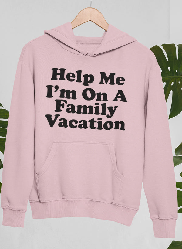 Pink hoodie from Jade Thalassa with "Help Me I&