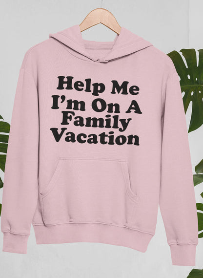 Pink hoodie from Jade Thalassa with "Help Me I&