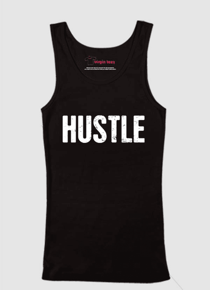 Scorpius Hustle Tank Top, sleeveless athletic tank with bold print, made from lightweight fabric for active wear and casual style.