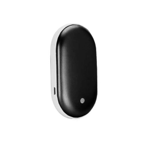 Salmon Lucky portable hand warmer and power bank, compact tech accessory with warming and charging features, ideal for cold weather.