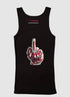 Scorpius I Love You tank top featuring a casual sleeveless design with a printed "I Love You" message on the front.