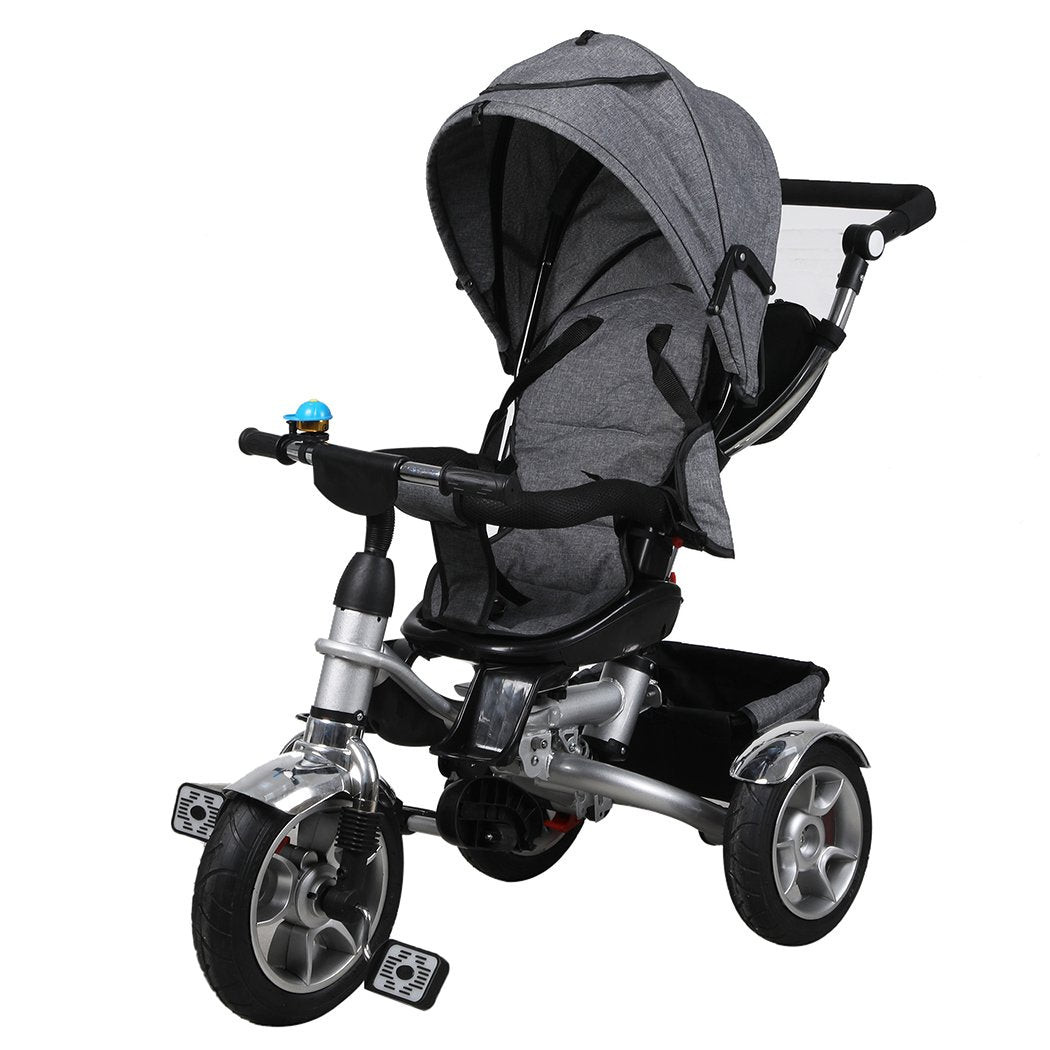 Ultramarine Dione BoPeep 5-in-1 kids tricycle walker and balance bike with toddler prams, designed for young children.