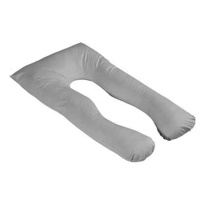 Ultramarine Dione maternity pregnancy pillow case for nursing and sleeping body support, made from soft, breathable fabric.